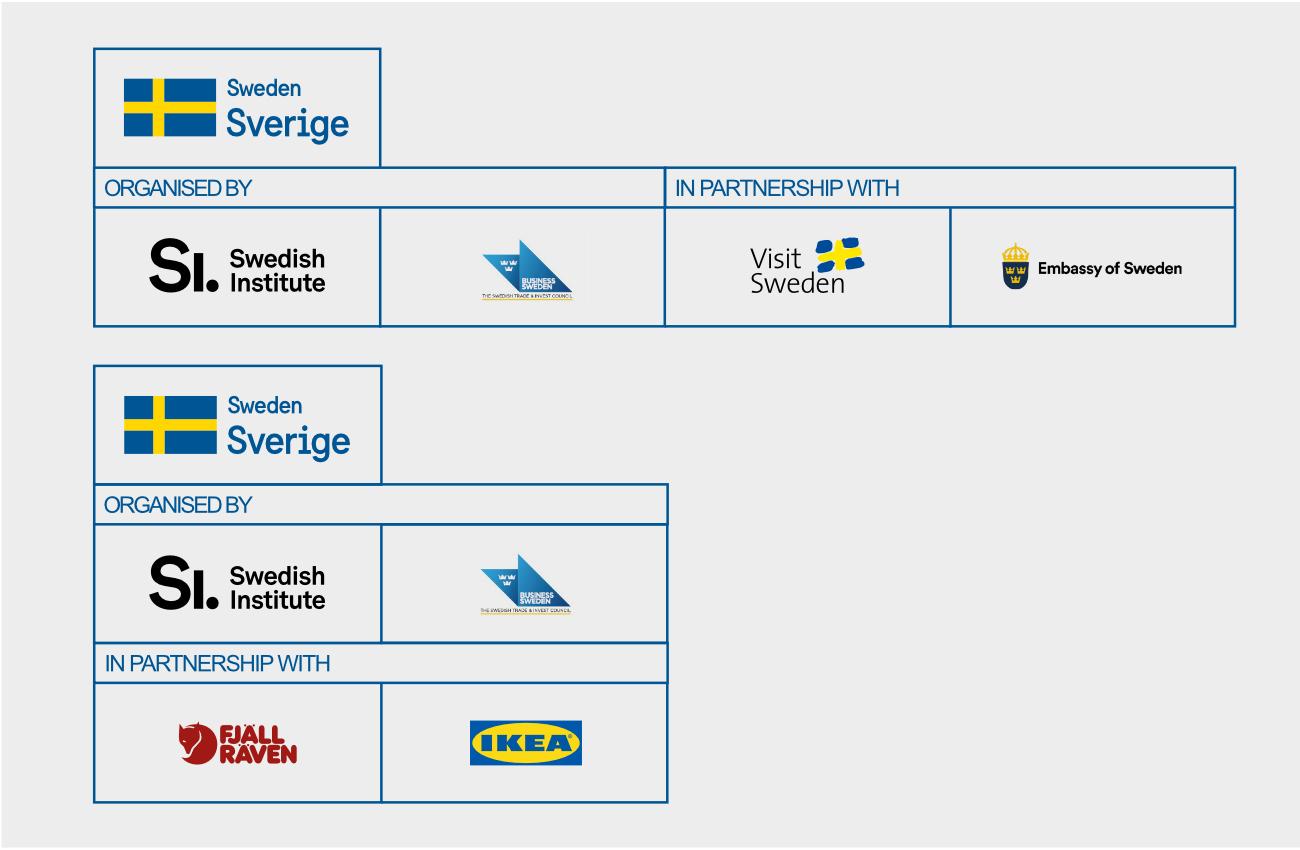 Examples of sender system with labels.