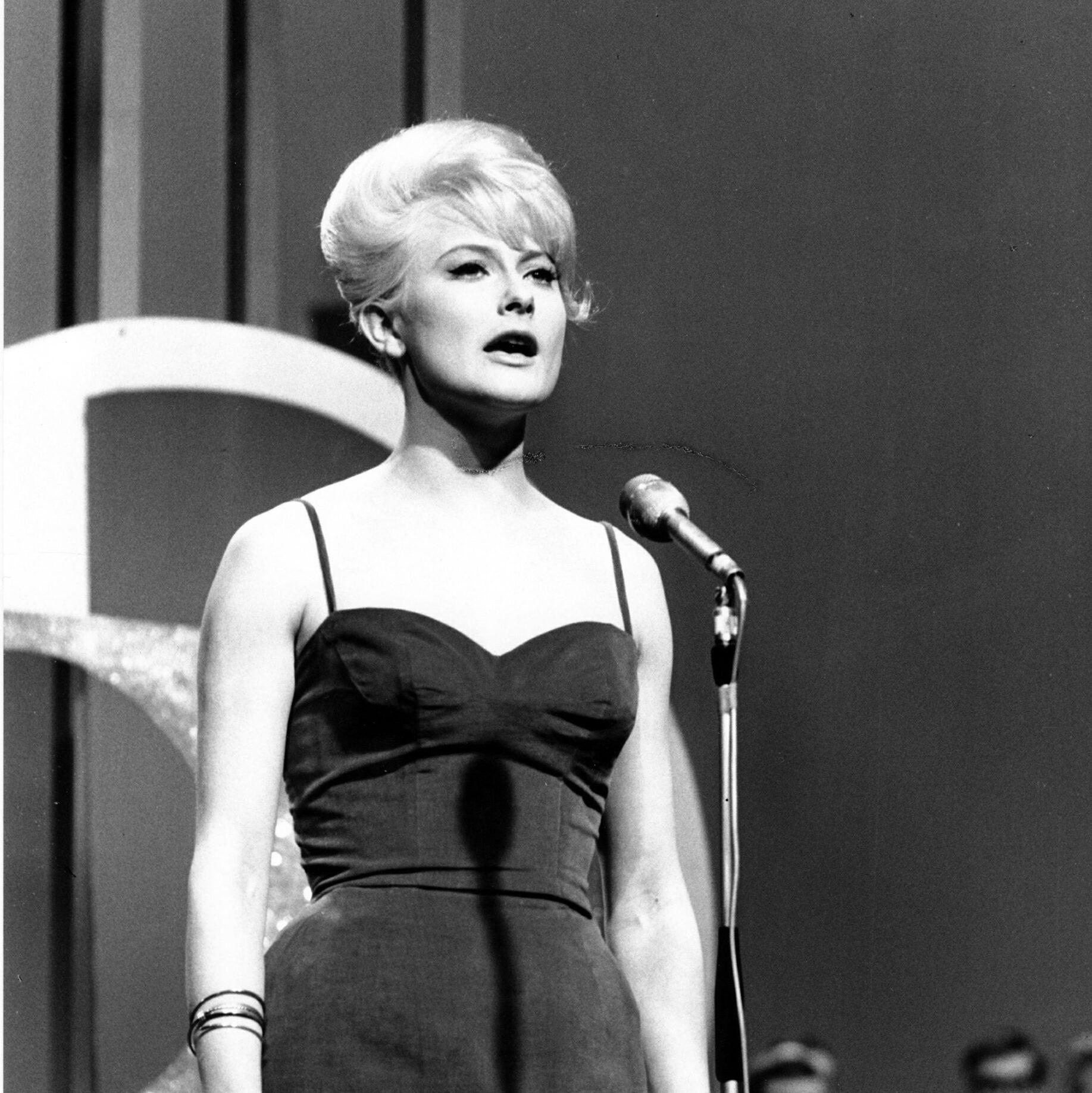 Swedish jazz artist Monica Zetterlund singing.