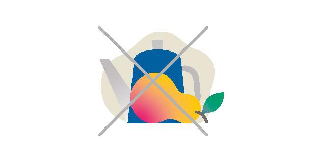 Example showing not to use background shapes.