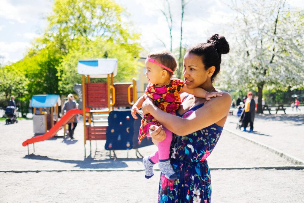 Mother and child