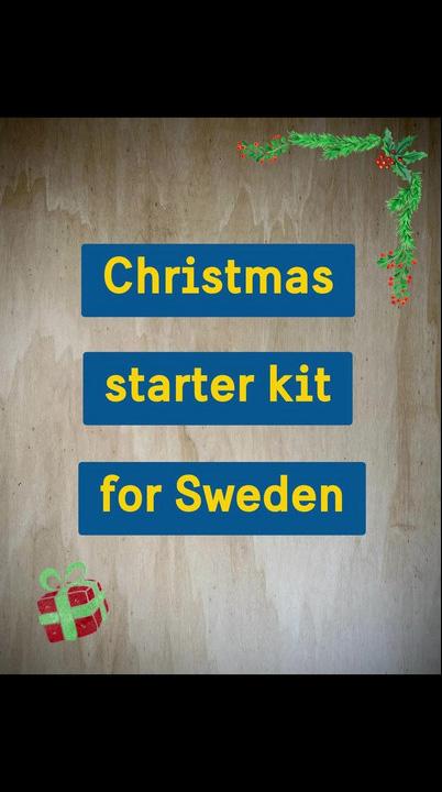 Christmas starter kit for Sweden