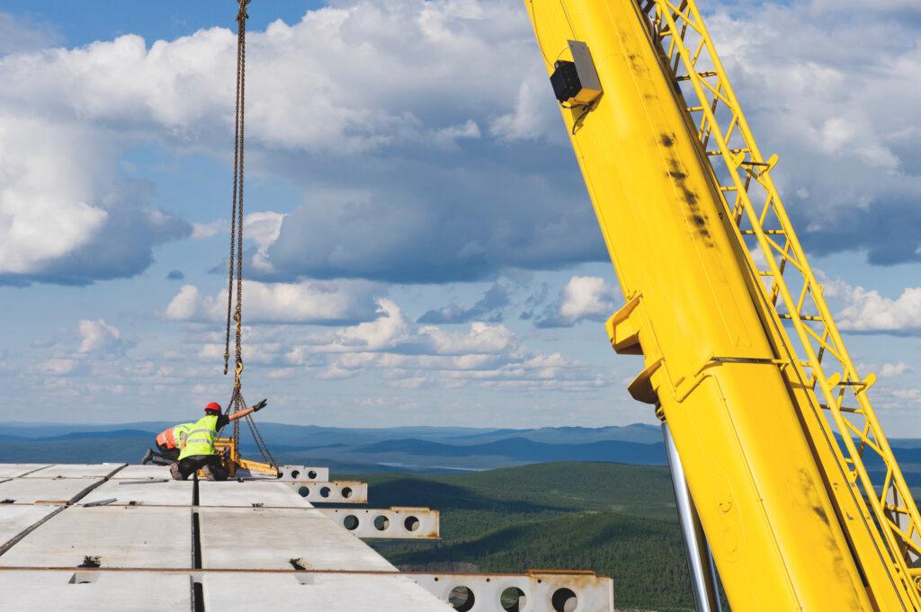 Constructions workers.