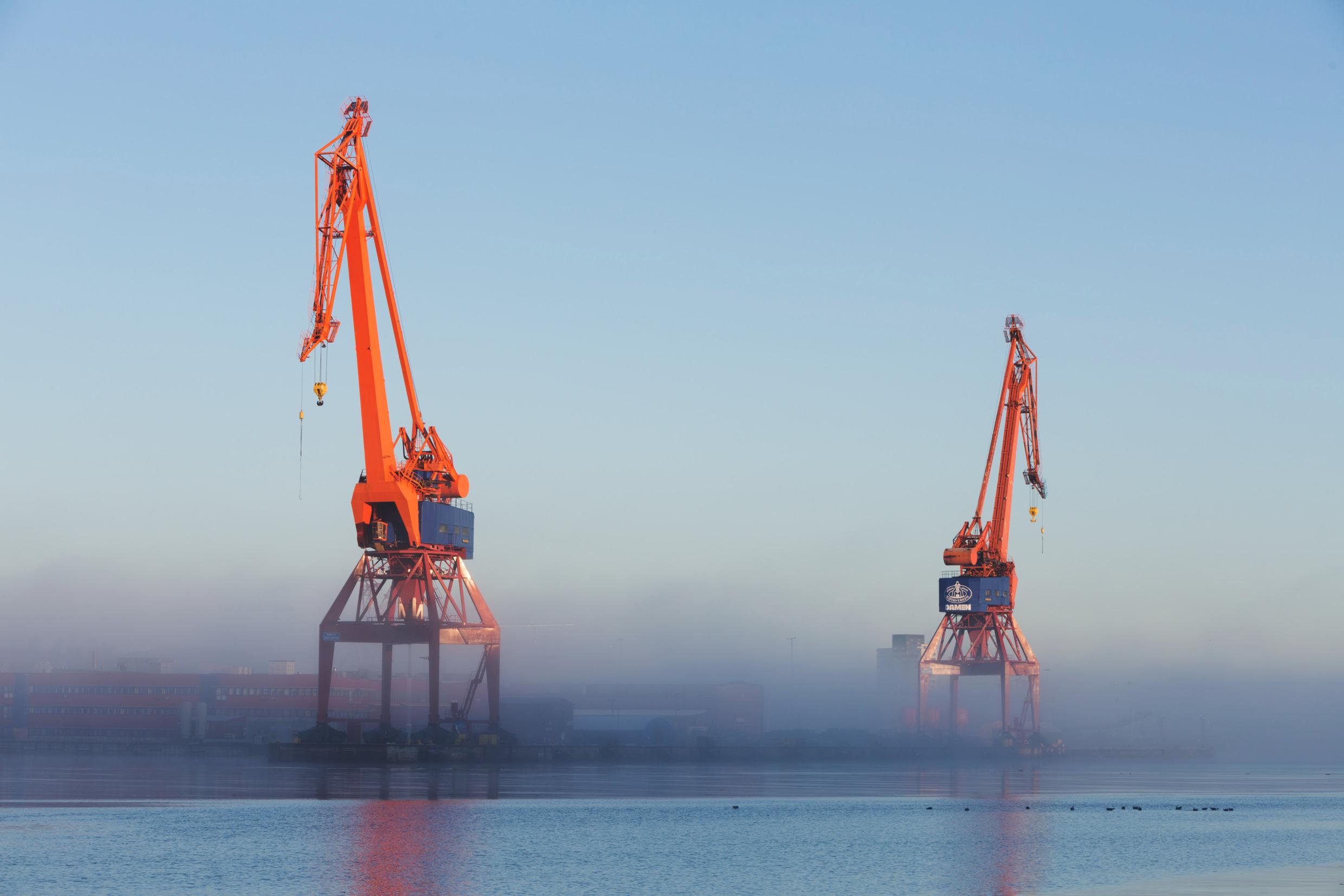 The port of Gothenburg