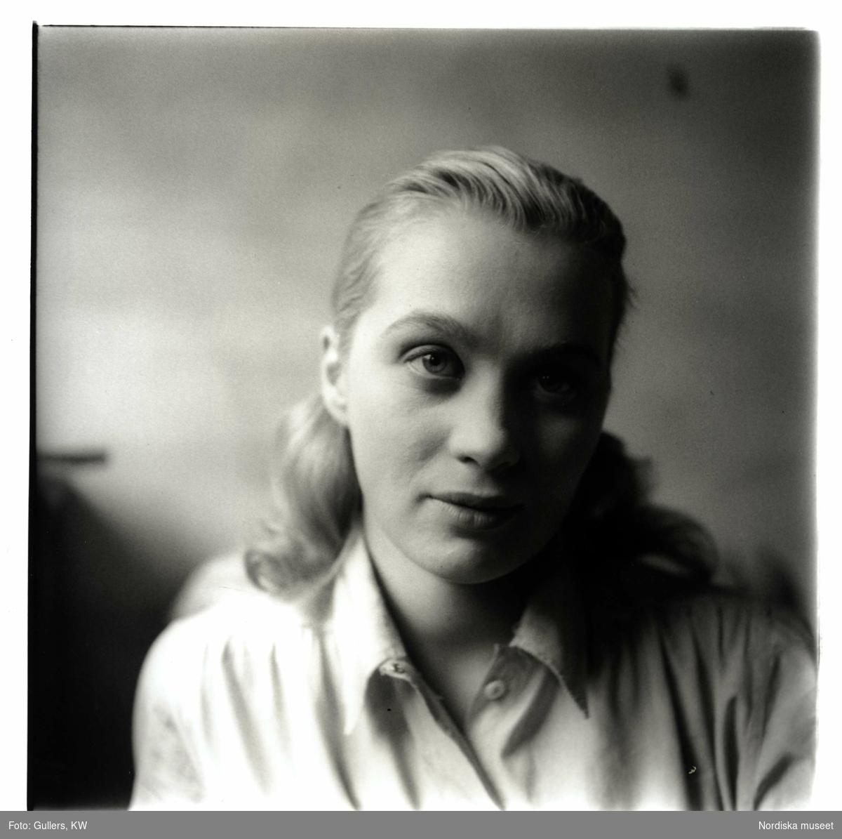 A young Mai Zetterling