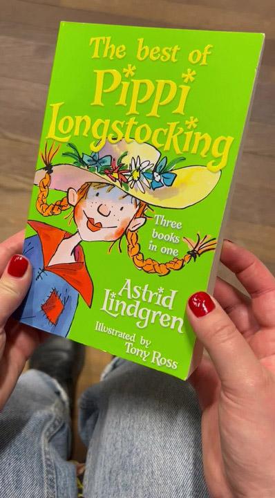 The best of Pippi Longstocking cover by Tony Ross