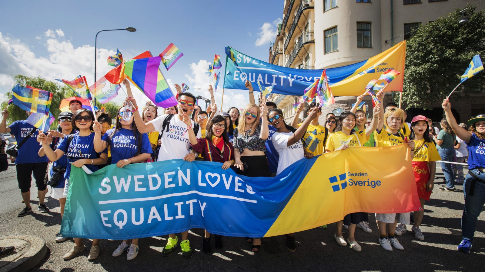 Pride Parade in Sweden